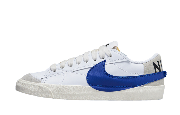 Nike Blazer Low Jumbo White Blue DQ8768-100 (featured Image)