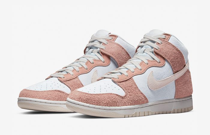 Nike Dunk High Fossil Rose Aura DH7576-400 front