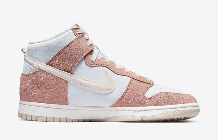 Nike Dunk High Fossil Rose Aura DH7576-400 right