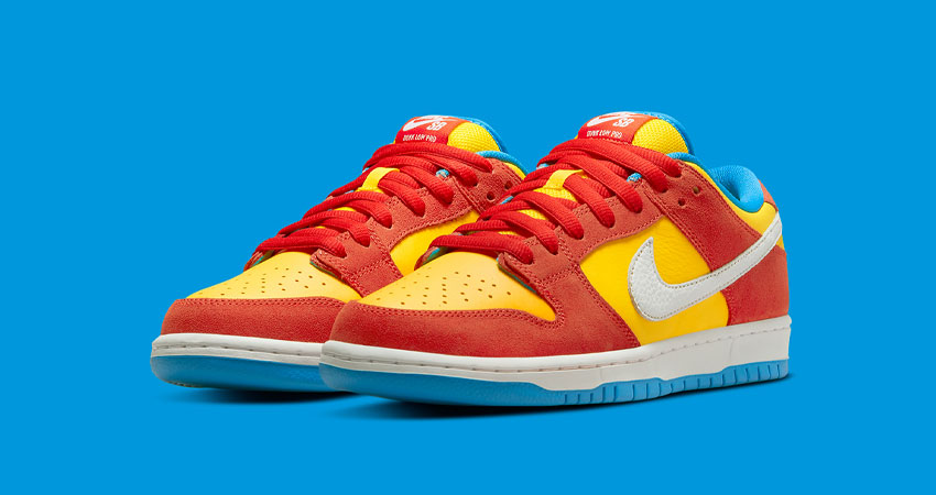 Nike SB Dunk Low Bart Simpson pair front look