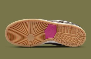Nike SB Dunk Low Paisley Pink Burgundy Brown DH7534-200 down