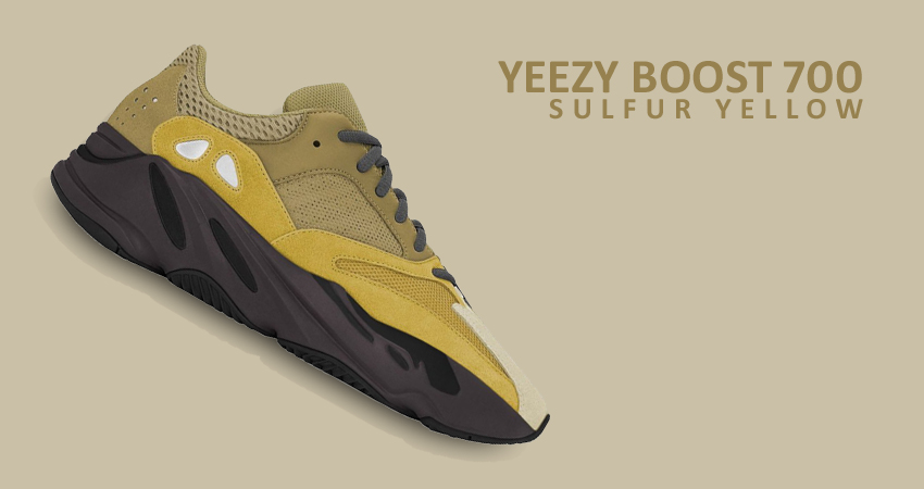 Yeezy Boost 700 “Sulfur Yellow” Releasing This Spring