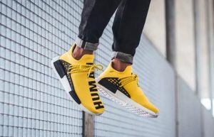 adidas NMD HU Yellow BB0619 onfoot