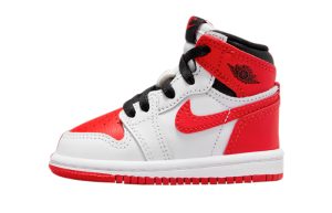 Air Jordan 1 High OG Heritage White University Red Little Kids AQ2664-161 featured image