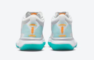 Air Jordan Zion 1 White Dynamic Turquoise DA3130-101 back