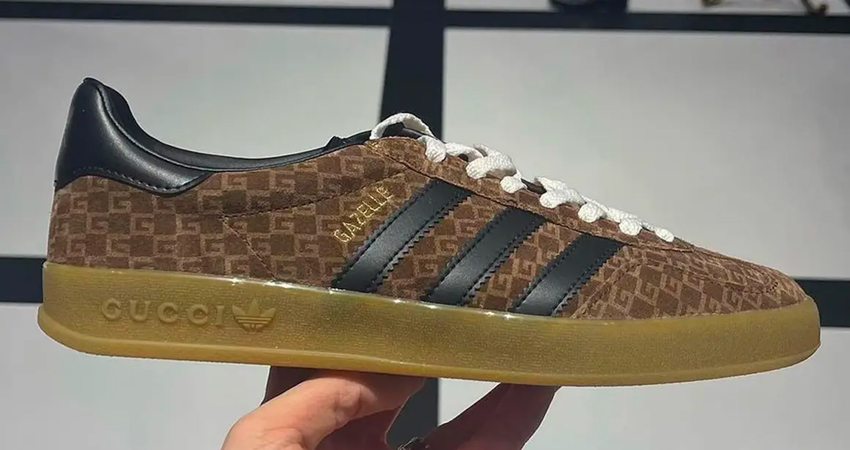 All the Details of the Upcoming Gucci x adidas Gazelle Collection 01