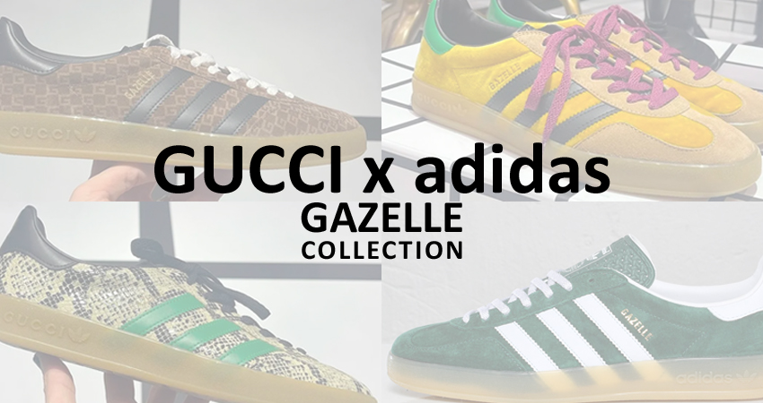 All the Details of the Upcoming Gucci x adidas Gazelle Collection