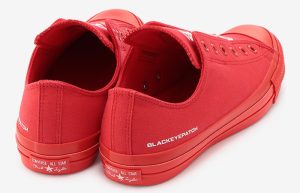 Black Eye Patch Converse All Star 100 Red back