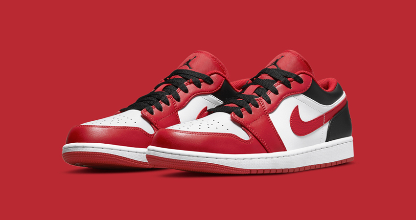 Check Out The Official Looks Of Mighty Air Jordan 1 Low Reverse Black Toe 02