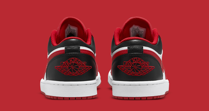 Check Out The Official Looks Of Mighty Air Jordan 1 Low Reverse Black Toe 04