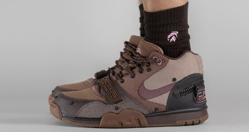 Check Out The On Foot Looks Of Travis Scott x Nike Air Trainer 1 Pack 07
