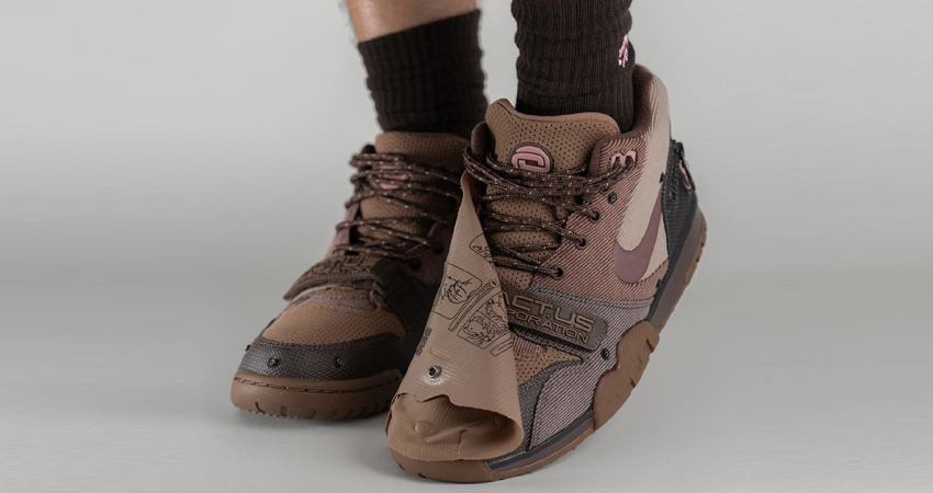 Check Out The On Foot Looks Of Travis Scott x Nike Air Trainer 1 Pack 10