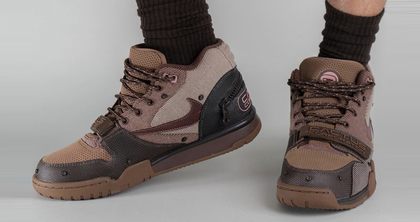 Check Out The On Foot Looks Of Travis Scott x Nike Air Trainer 1 Pack 11