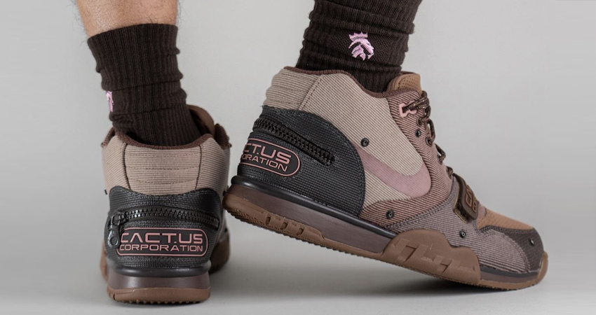 Check Out The On Foot Looks Of Travis Scott x Nike Air Trainer 1 Pack 12