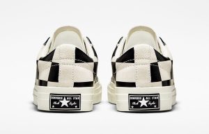 Converse One Star Ox Blocked Warped Board Black 172352C back