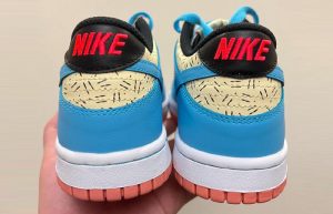 Kyrie Irving Nike Dunk Low SE White Blue GS DN4179-400 06