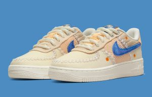 Nike Air Force 1 Anniversary Edition Los Angeles GS DV4141-100 front corner