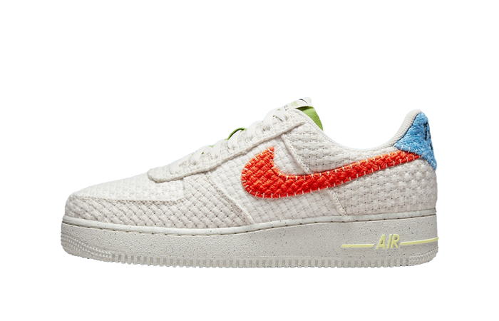 Nike Air Force 1 Hemp White Red DV2112-001 featured image