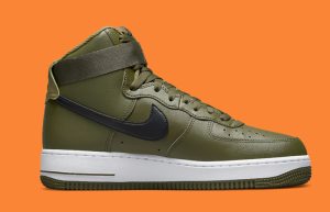 Nike Air Force 1 High Hoops Pack Olive White DH7453-300 right