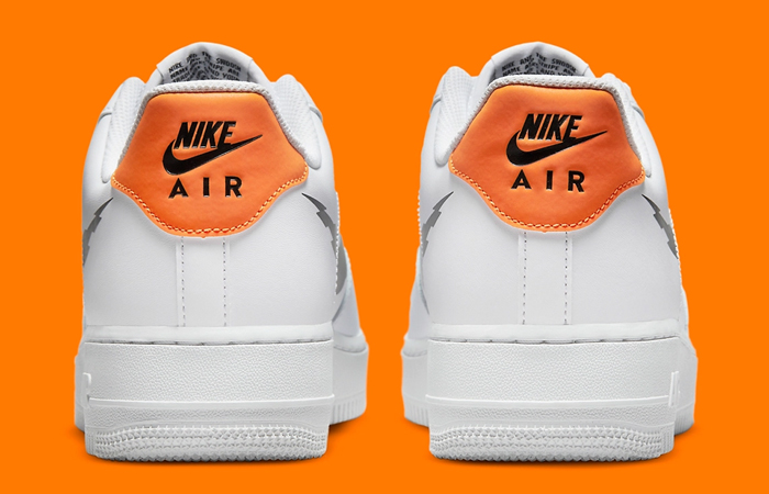 Nike Air Force 1 Low Barb Wire Swoosh back