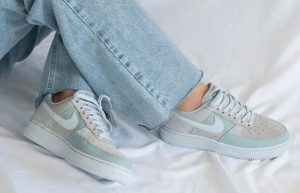 Nike Air Force 1 Low Be Kind Ocean Grey DR3100-001 onfoot 02