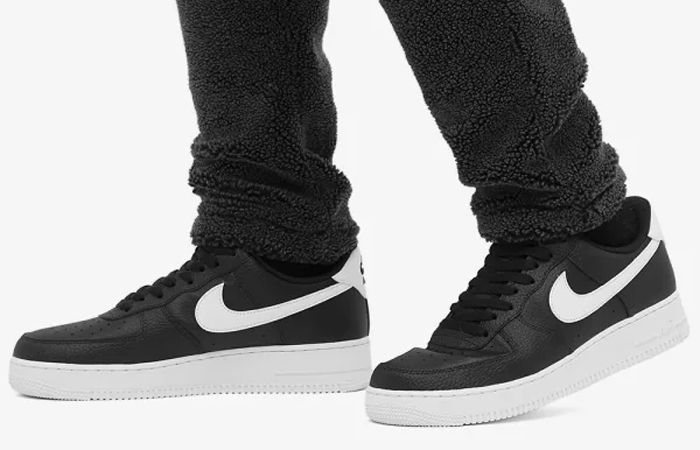 Nike Air Force 1 Low Black White CT2302-002 onfoot 01