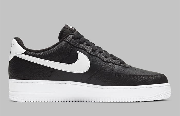 Nike Air Force 1 Low Black White CT2302-002 right