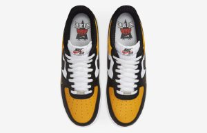 Nike Air Force 1 University Gold Black DQ7775-700 up