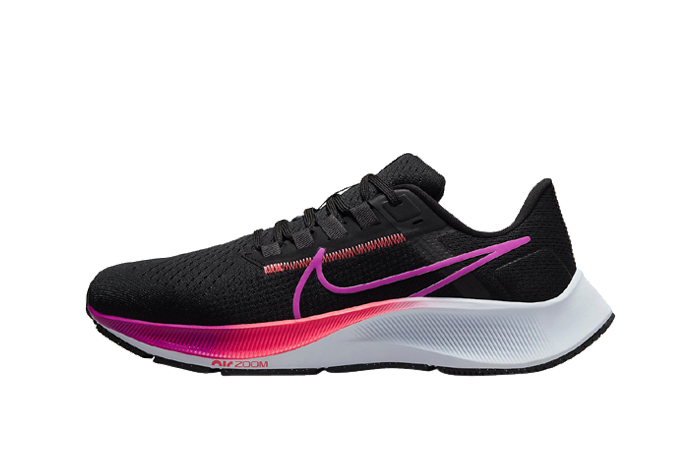 Nike Air Zoom Pegasus 38 Black Off-Noir Womens CW7358-011 featured image