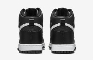 Nike Dunk High Black White DJ6189-001 back