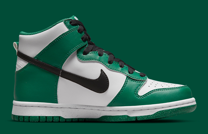 Nike Dunk High Celtics GS DR0527-300 right