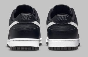 Nike Dunk Low Black White DJ6188-002 back