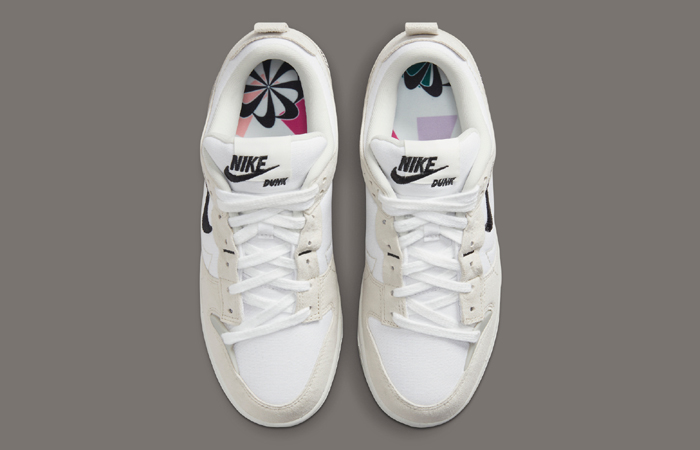 Nike Dunk Low Disrupt 2 Pale Ivory Womens DH4402-101 up