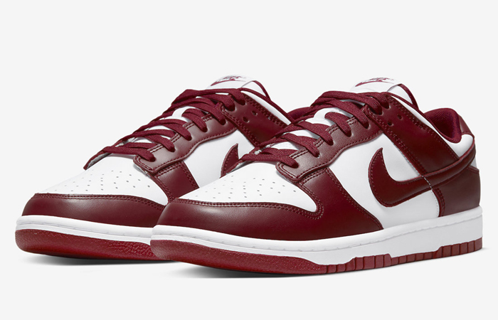 Nike Dunk Low Team Red DD1391-601 front corner