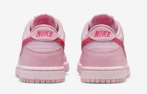 Nike Dunk Low Triple Pink GS DH9756-600 back