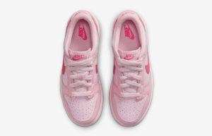 Nike Dunk Low Triple Pink GS DH9756-600 up