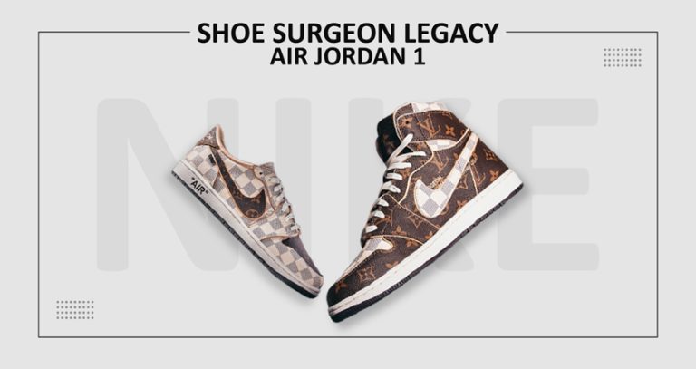 The Shoe Surgeon Louis Vuitton Legacy Air Jordan 1