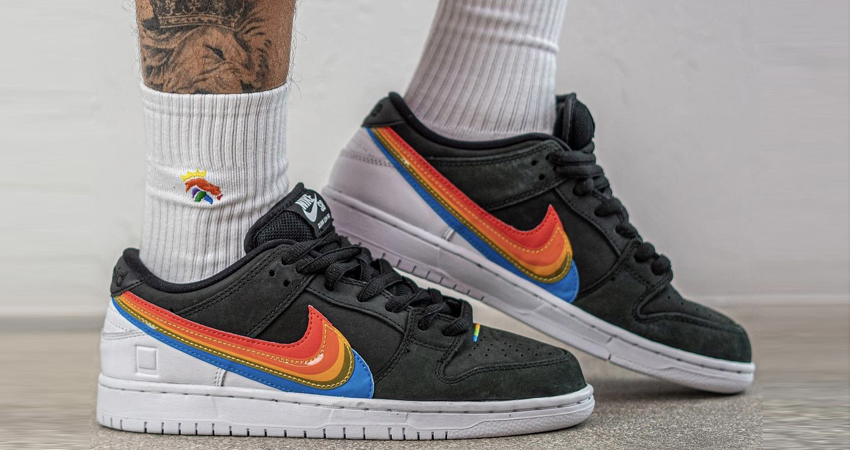 Where To Buy The Polaroid Nike SB Dunk Low Black White - Fastsole