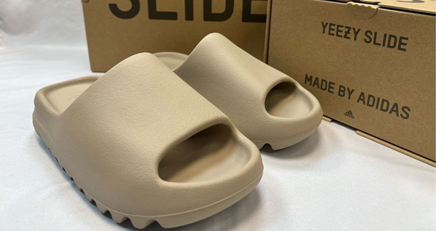 Where to buy Yeezy Slides “Onyx,” “Pure” and “Ochre” 09