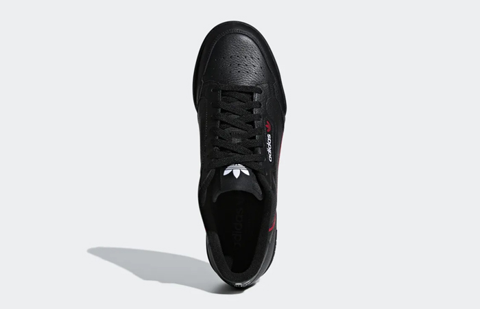 adidas Continental 80 Black Scarlet Red G27707 up