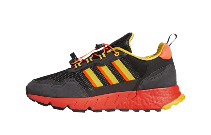 adidas Rocket Zx 1K Boost Black Solar Red GX1210 featured image