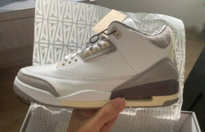 Air Jordan 3 Retro A Ma Maniére White Grey PS DJ0718-110 01