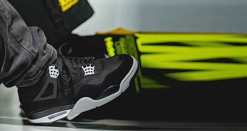 Air Jordan 4 Black Canvas Is A Must Have For The Sneakerheads 04