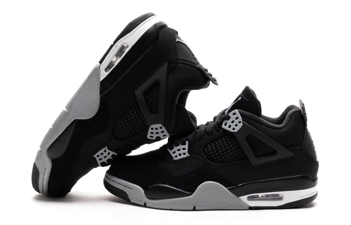 Air Jordan 4 Black Canvas DH7138-006