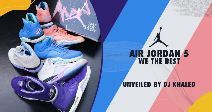 Air Jordan 5 “We The Best” Unveiled By DJ Khaled