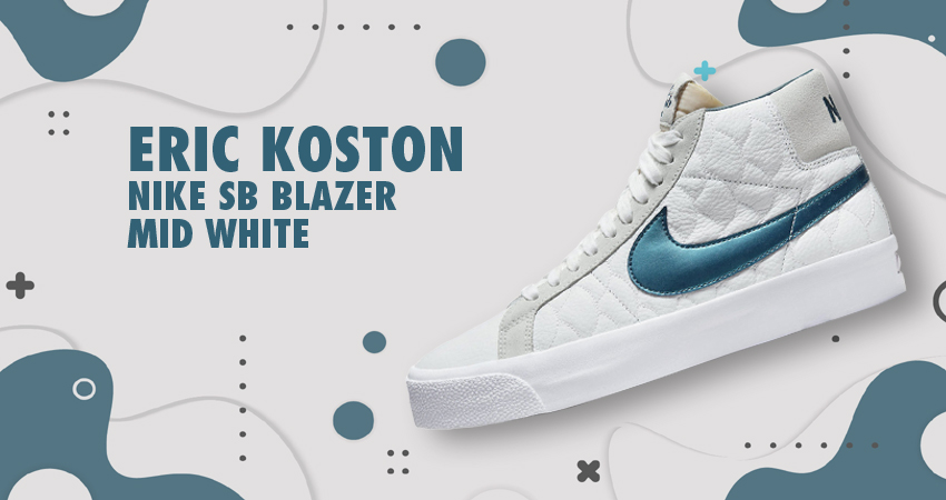 Check Out The Beautifully Decorated Eric Koston Nike Blazer Mid White