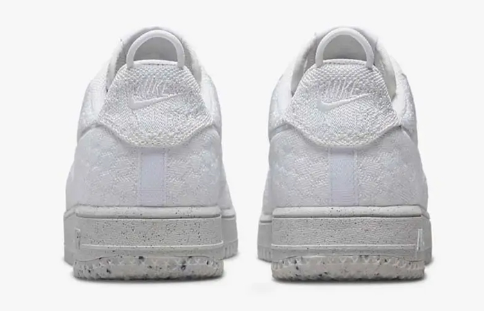 Nike Air Force 1 Crater Flyknit Triple White DM0590-100 - Where To Buy ...