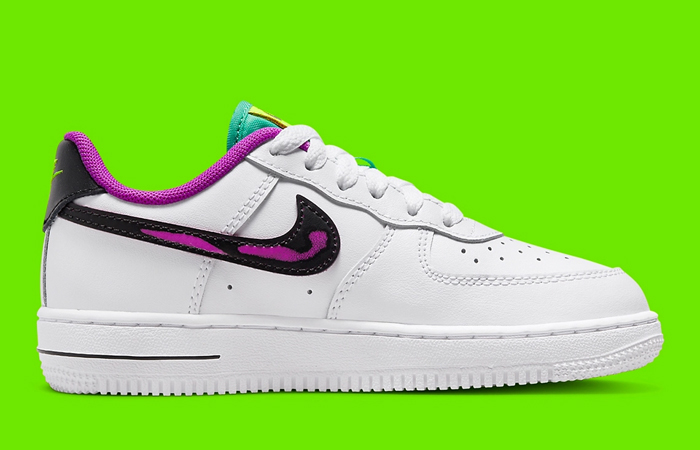 Nike Air Force 1 Just Do It White PS DX3942-100 right