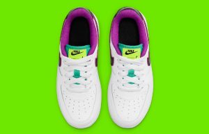 Nike Air Force 1 Just Do It White PS DX3942-100 up