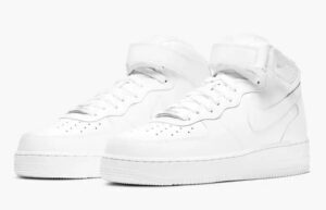 Nike Air Force 1 Mid 07 Triple White CW2289-111 front corner